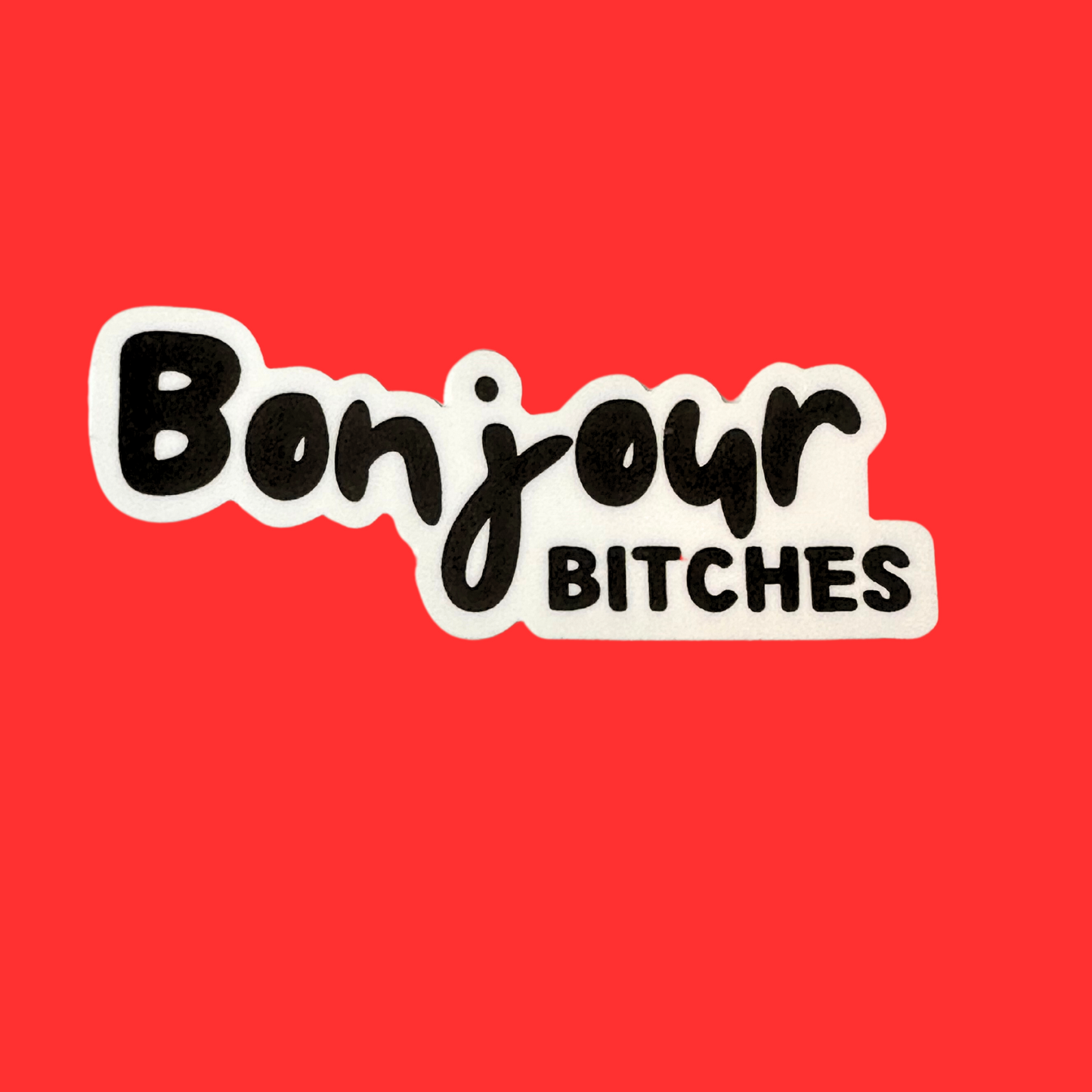 Bonjour Bitches Vinyl Sticker