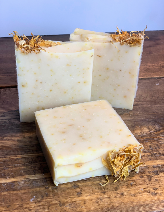 Lemongrass Lavender Calendula Soap - Citronnelle Lavande Calendula