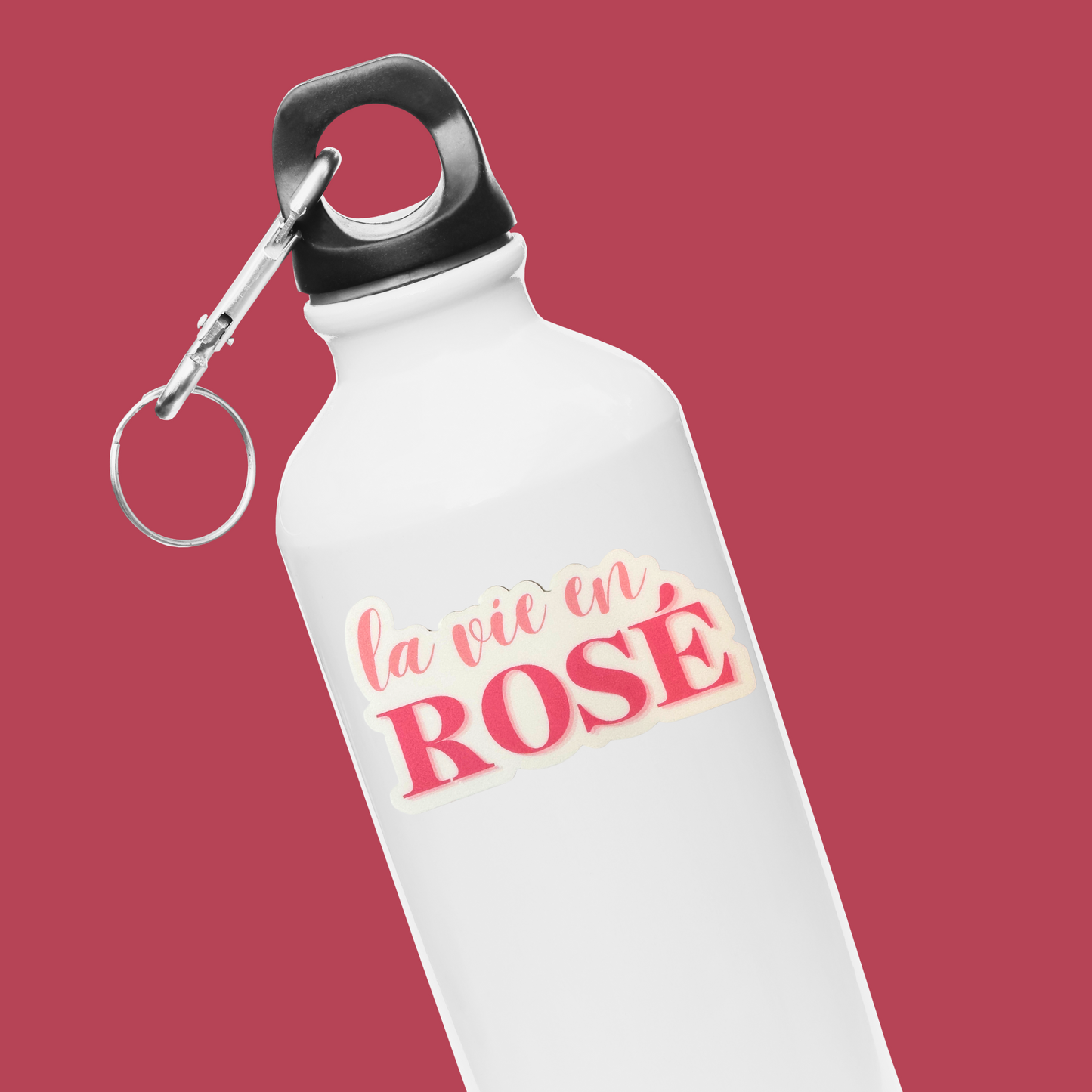 La Vie en Rosé Vinyl Sticker