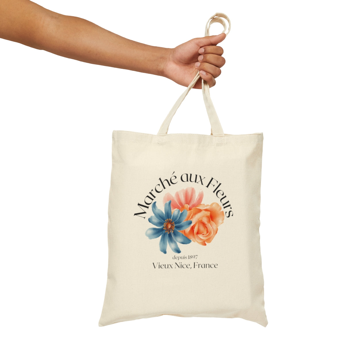 Marche aux Fleurs Tote Bag