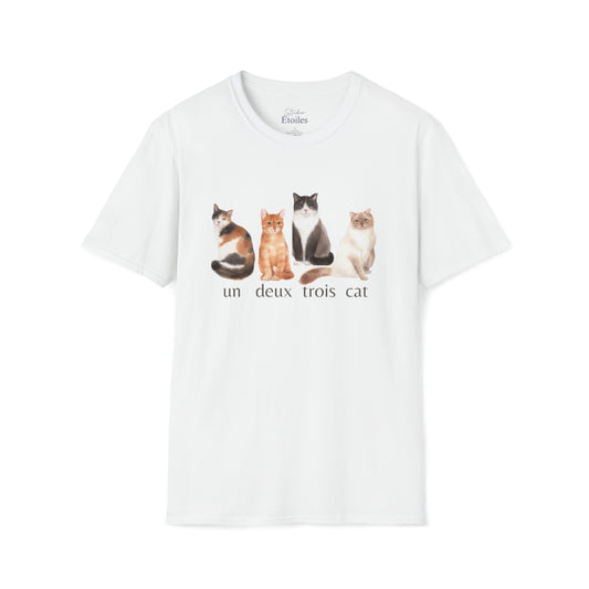 Un Deux Trois Cat T-Shirt