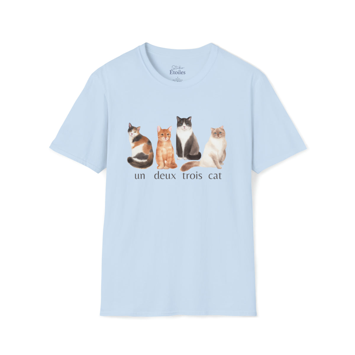 Un Deux Trois Cat T-Shirt