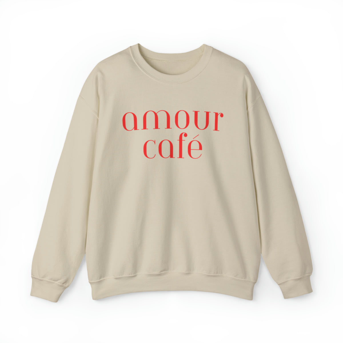 Amour Cafe Crewneck Sweatshirt