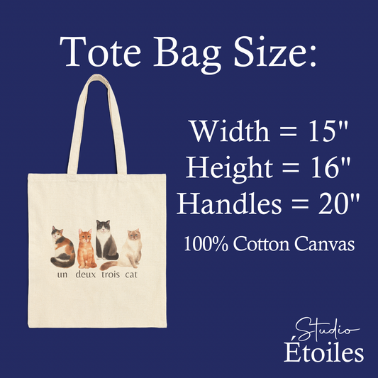 Cotton Canvas Tote Bag