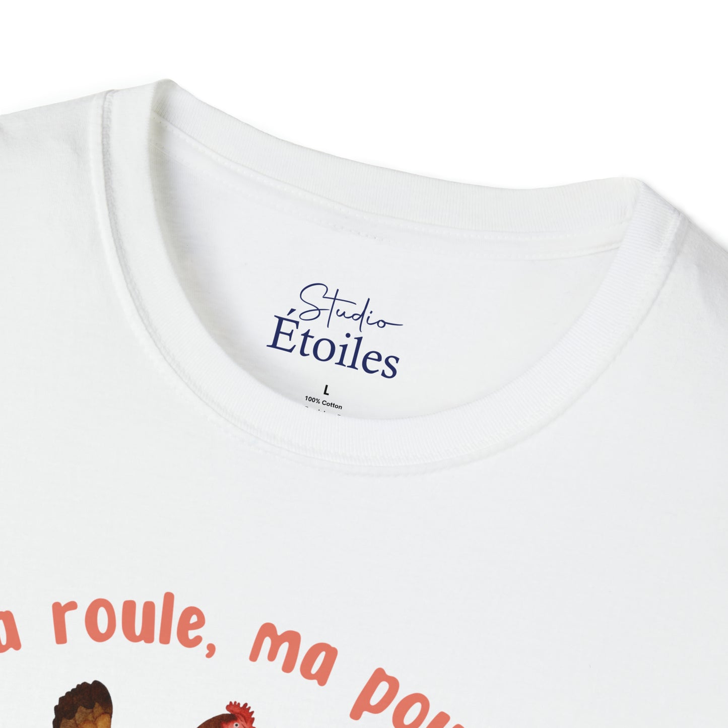 Chicken on Bike Ça Roule, Ma Poule T-Shirt