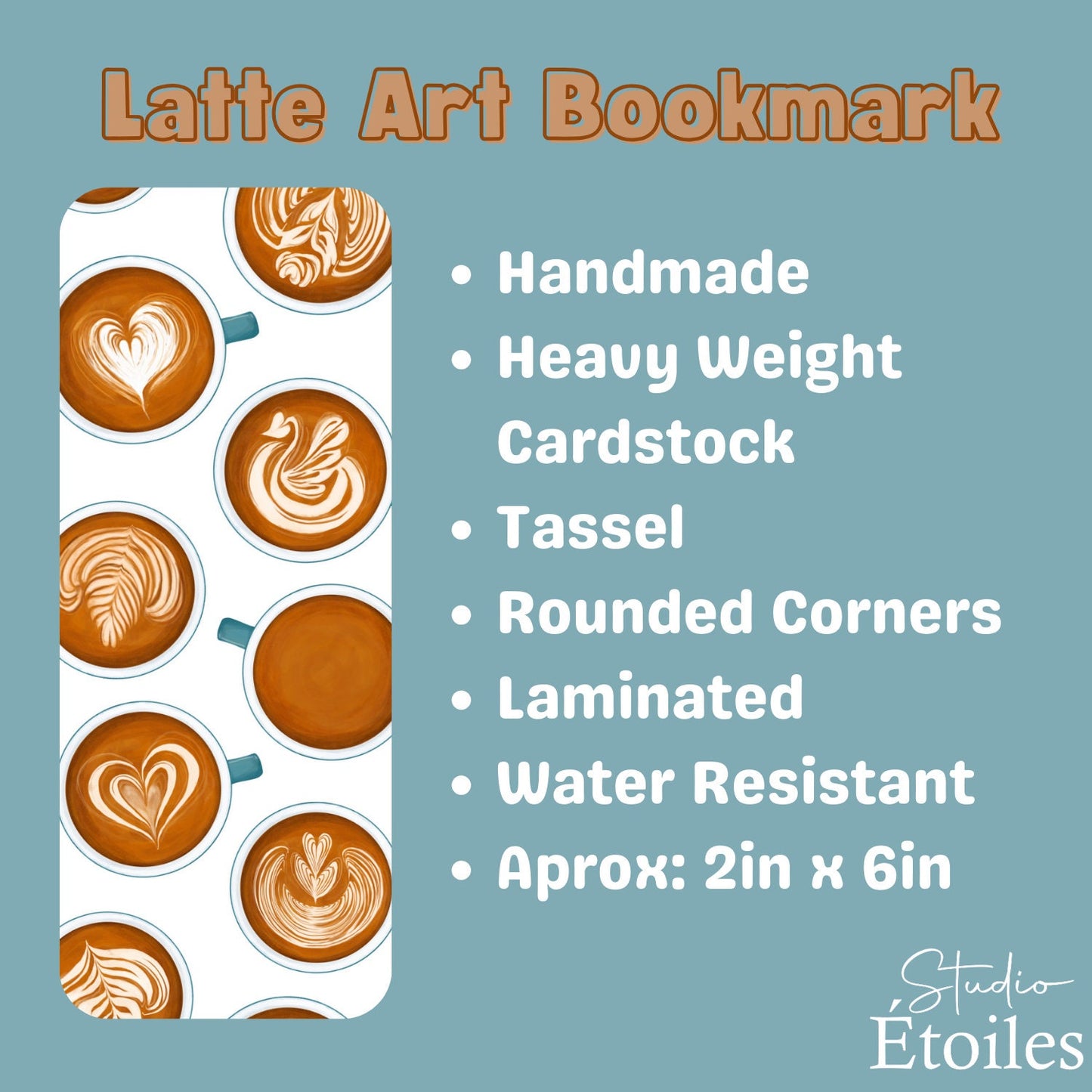 Café au Lait Bookmark