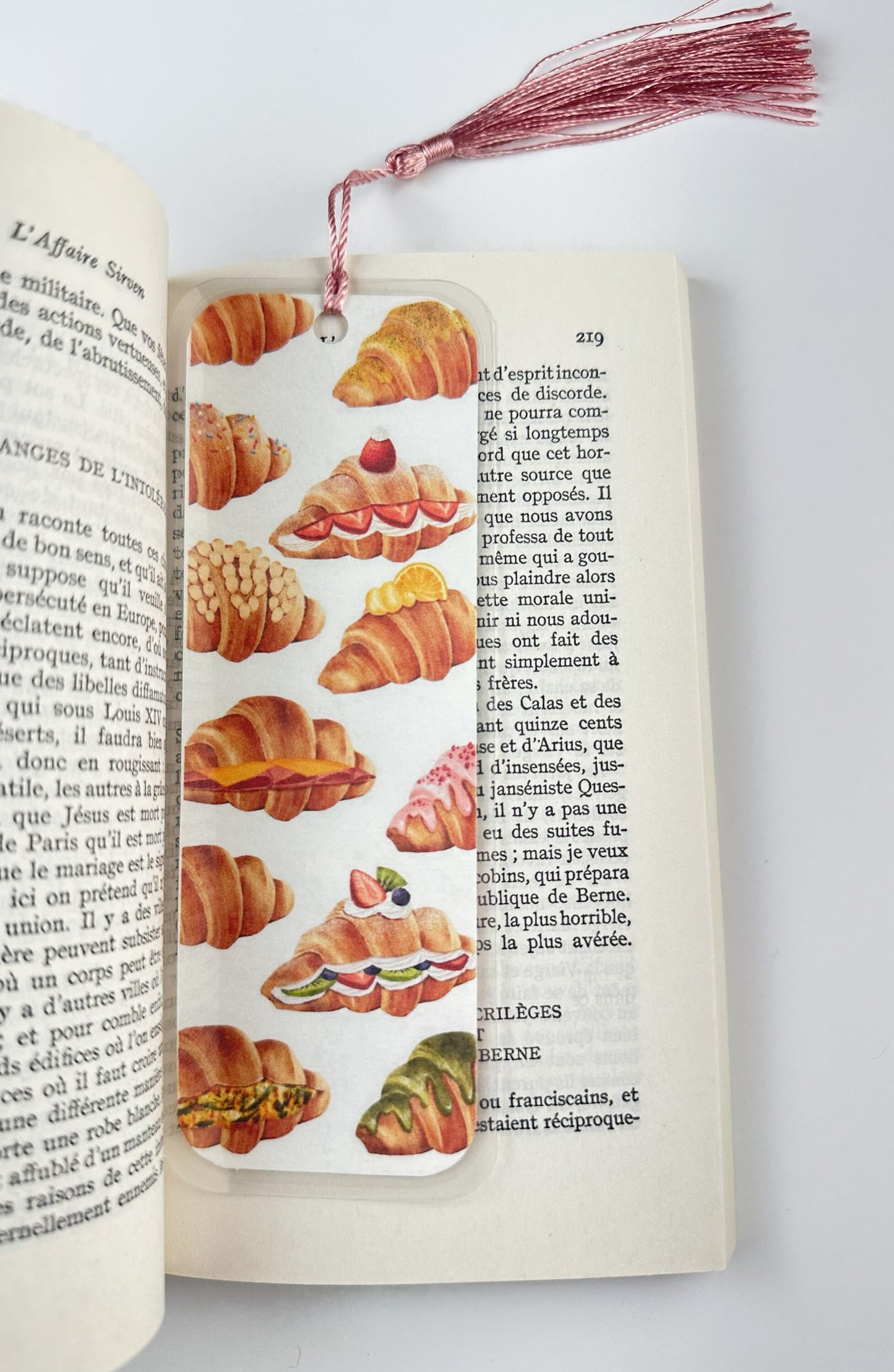 Croissant Bookmark