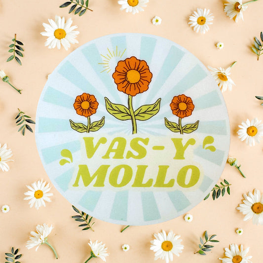 Vas-Y Mollo - Take it Easy Sticker