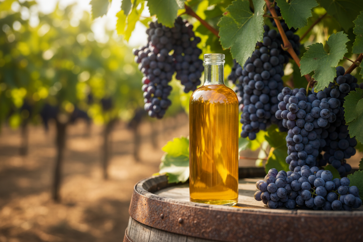 Grapeseed oil used in Le Silo Bleu small-batch handmade soap and face oils