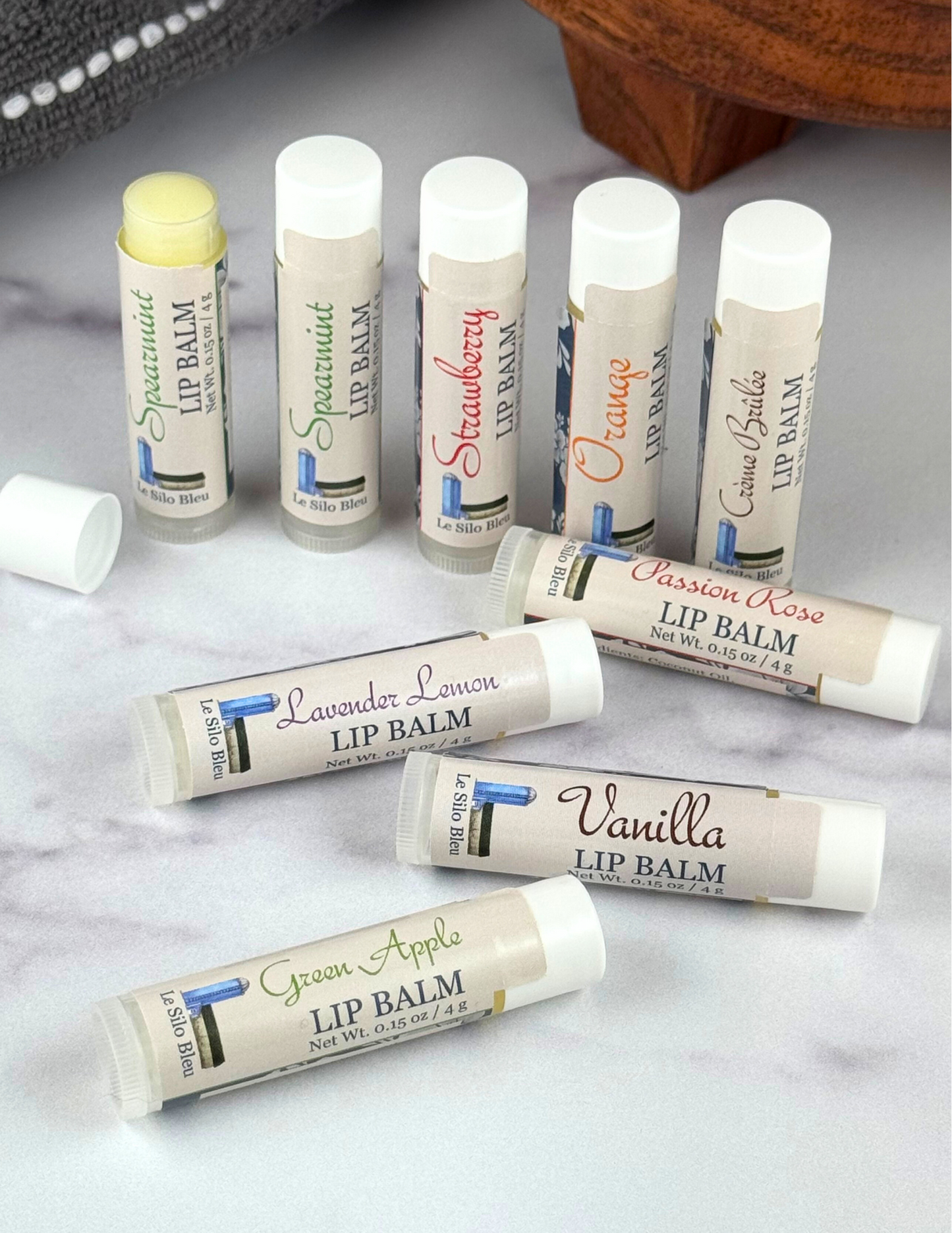 Lip Balm - Baume pour les Lèvres - Choose Your Favorite Flavor