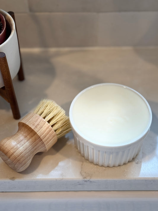 Bamboo Dish Scrub Brush