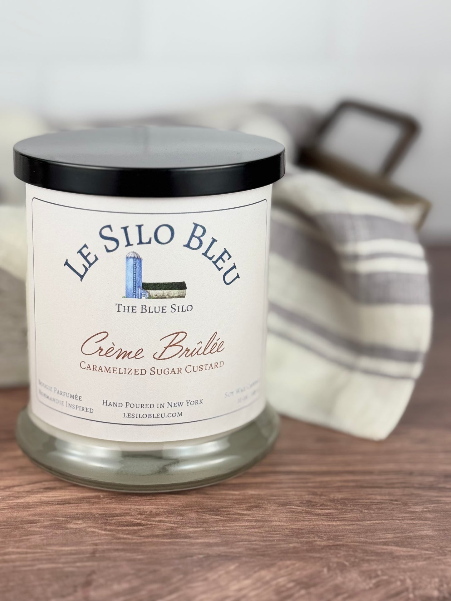 Créme Brûlée - Caramelized Sugar Custard Scented Soy Wax Candle